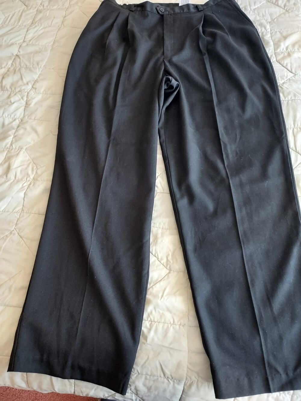 Vintage Jaclyn Smith Classics dress pants women size 18 pleats zip up poly blend
